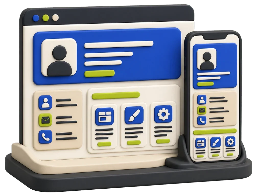 Business Card Website Development Business Card Website Development